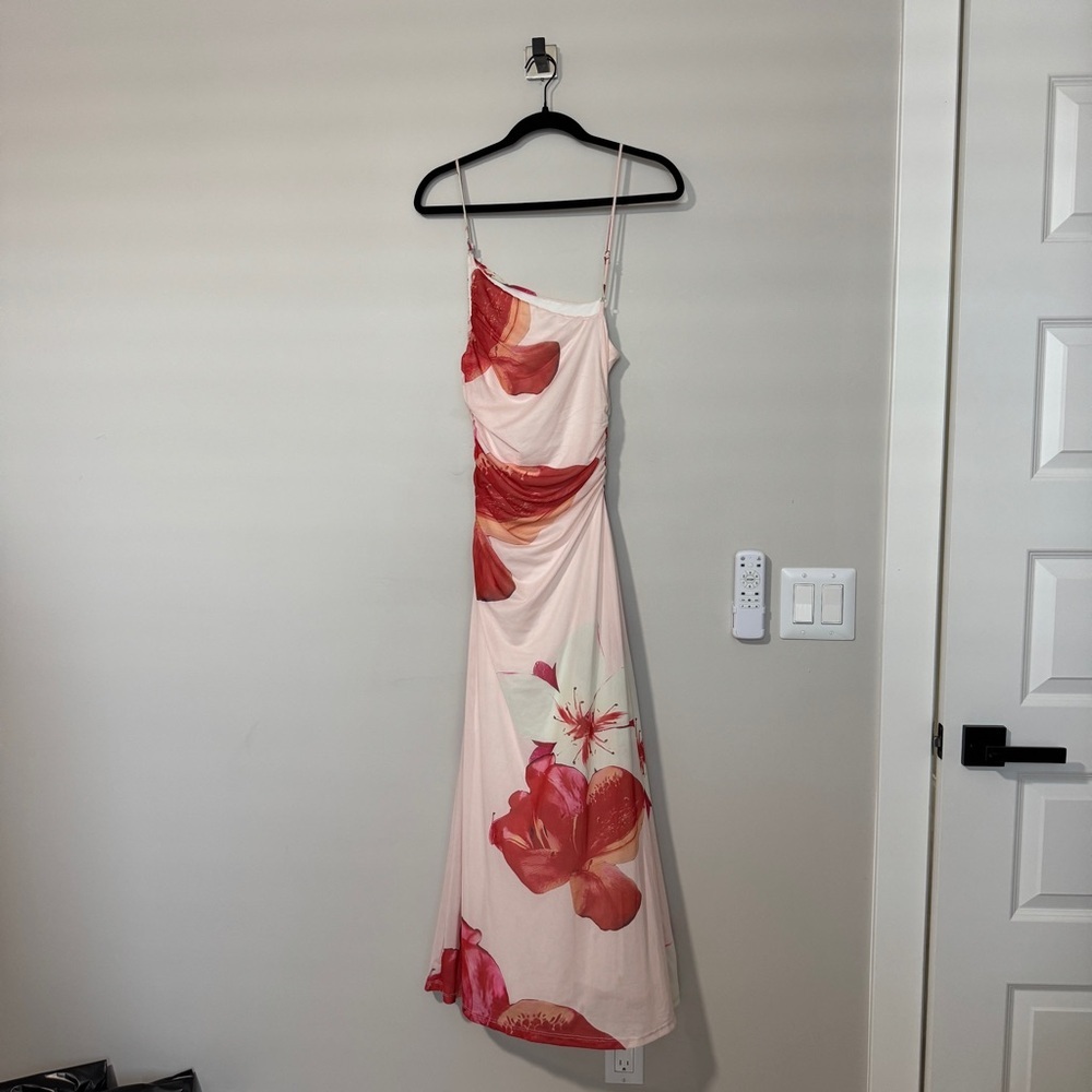 Petal & Pup JASMINE MAXI DRESS - PINK FLORAL Nwot Size XS - Picture 2 of 7